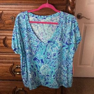 NWT XL Lilly Pulitzer Daley Tee
